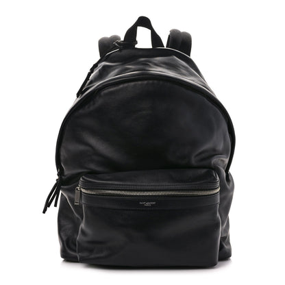 Saint Laurent Calfskin Toy City Backpack Black 1 of 7