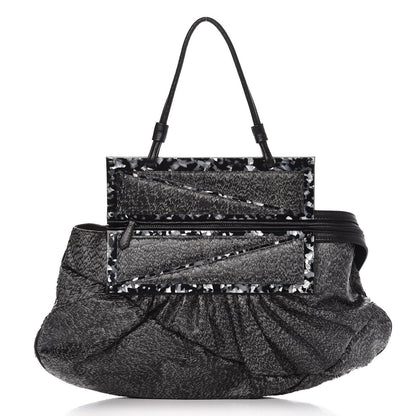 Fendi Calf Hair To You Convertible Clutch Grey 1 of 7