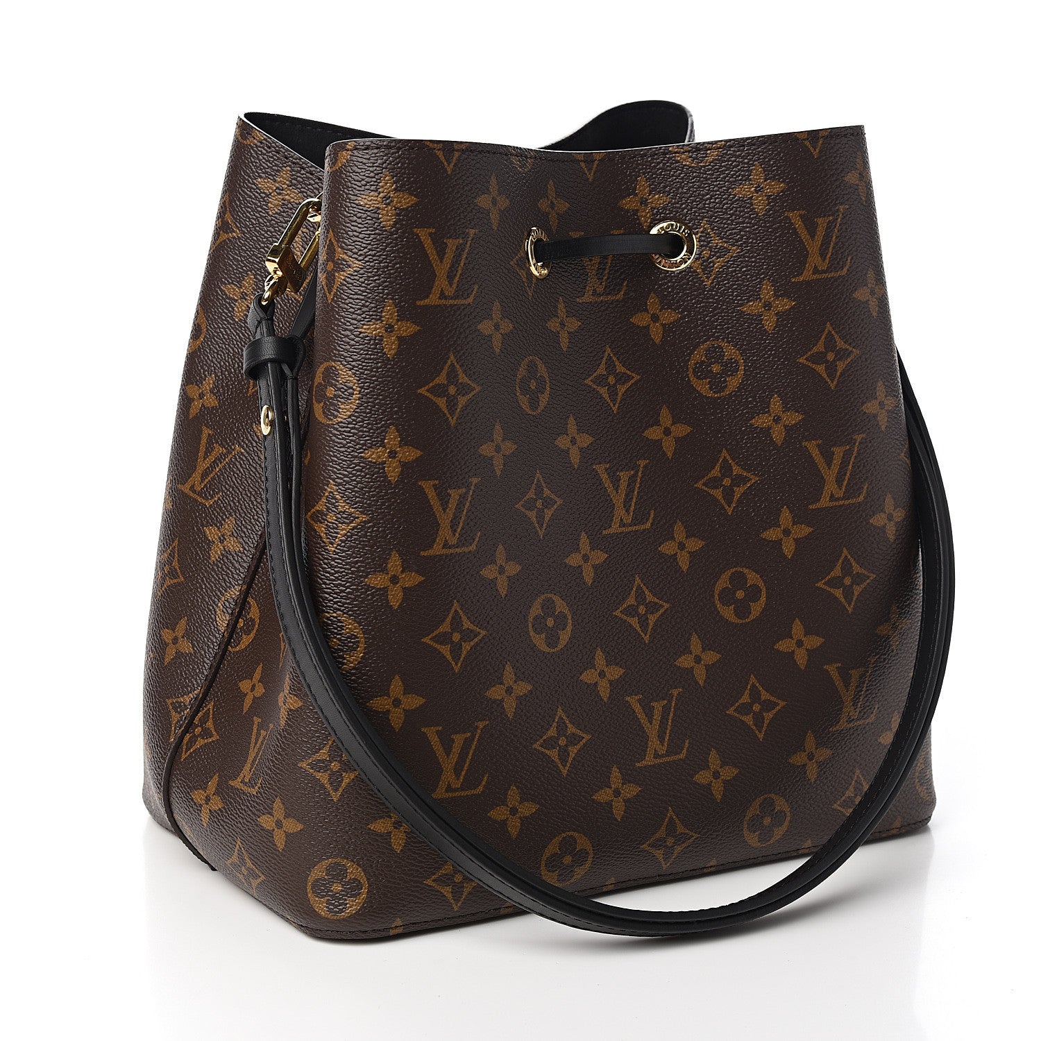 Louis Vuitton Monogram Neonoe MM Black 2 of 9