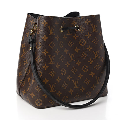 Louis Vuitton Monogram Neonoe MM Black 2 of 9