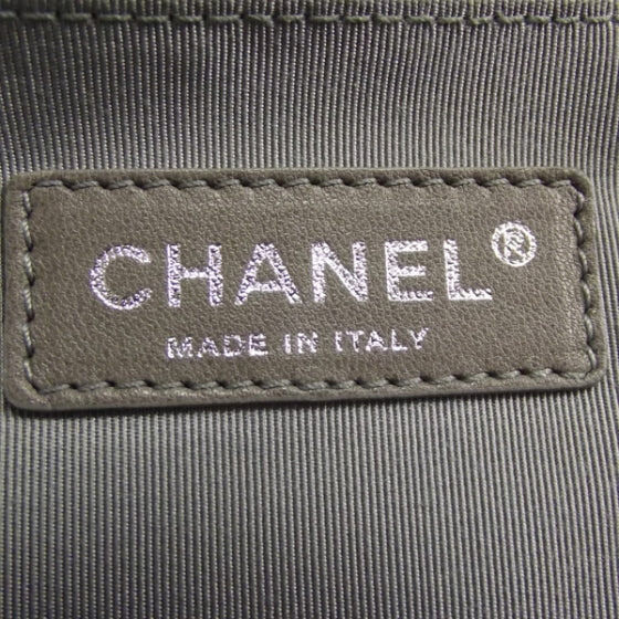 Chanel Caviar Quilted XL Tote Blue 9 of 12