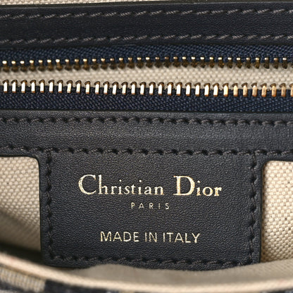 Christian Dior Oblique Saddle Bag Blue 5 of 6