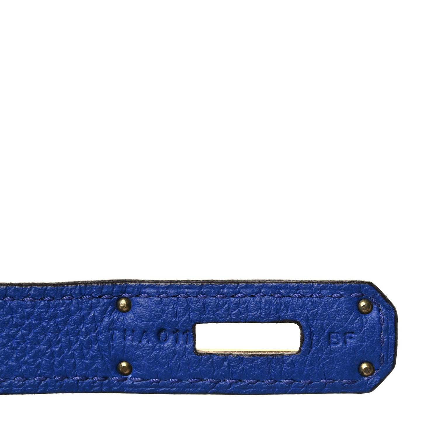 Togo Birkin 35 Bleu Electrique