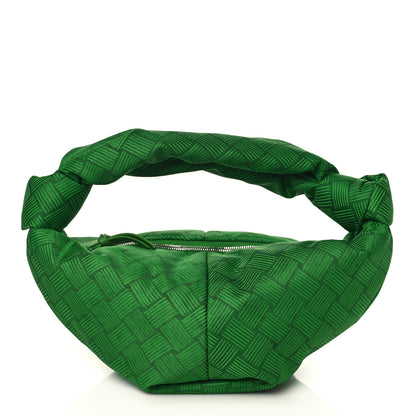 Bottega Veneta Jacquard Mini Double Knot Bag Green 1 of 8