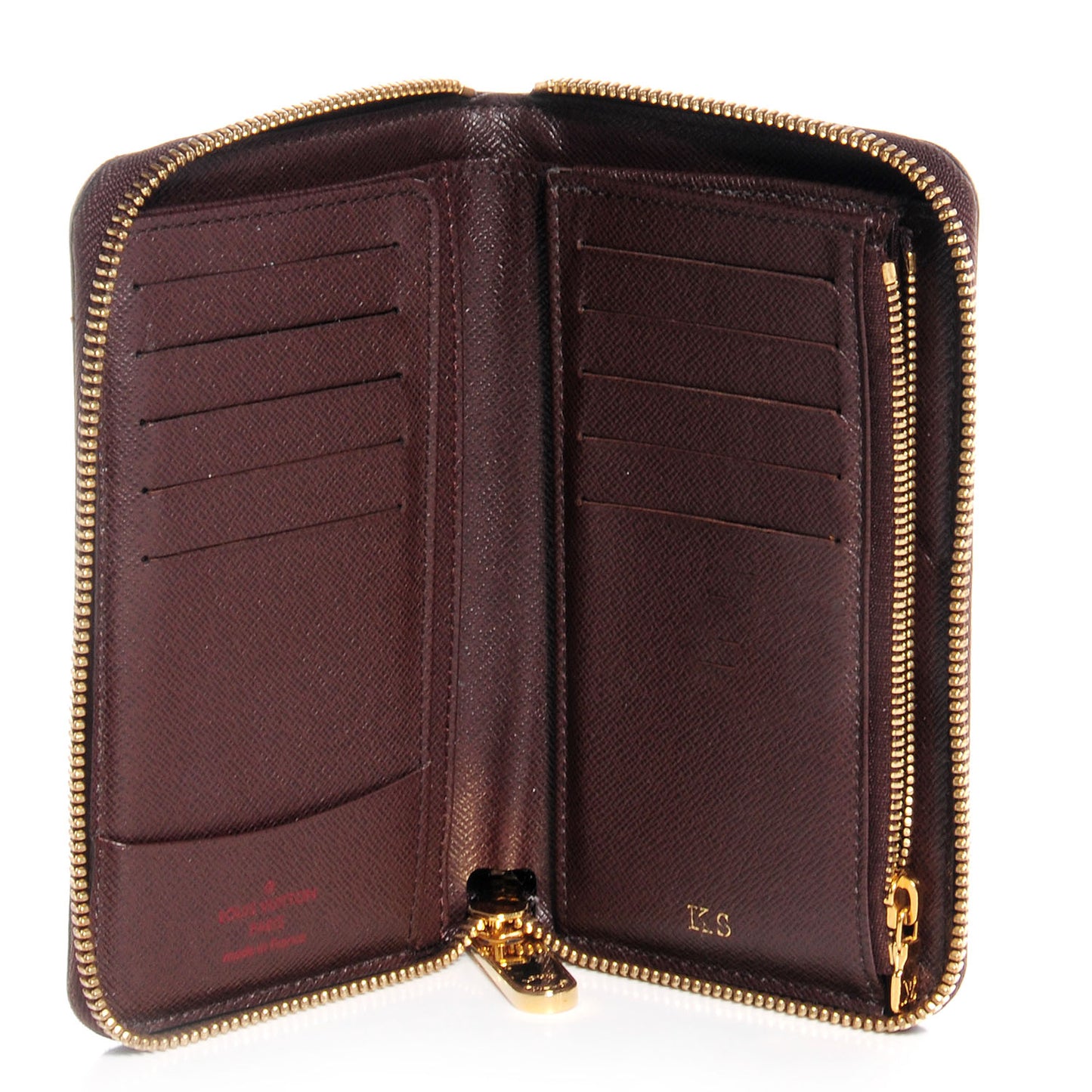 Damier Ebene Zippy Compact Wallet