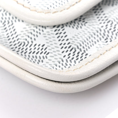 Goyard Goyardine Plumet Wallet Clutch White 9 of 13