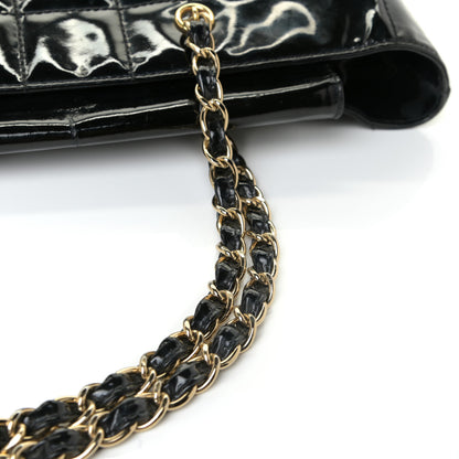 Chanel Patent Chocolate Bar CC Tote Black 23 of 23