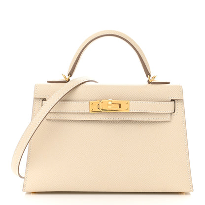 Hermes Epsom Mini Kelly Sellier 20 Craie 1 of 10