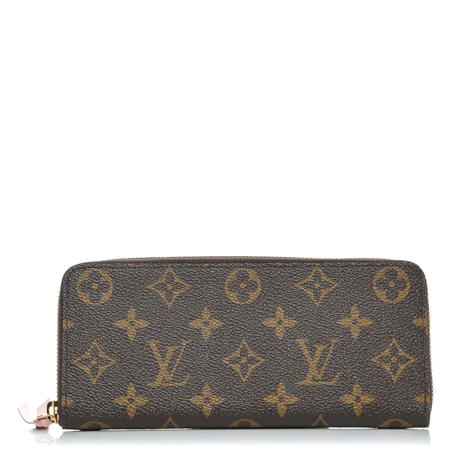 Louis Vuitton Monogram Clemence Wallet Rose Ballerine 1 of 7