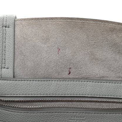 Celine Soft Grained Calfskin Small Belt Cabas Phantom Mineral 15 of 16