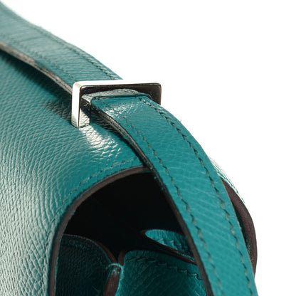 Hermes Epsom Constance Elan 25 Bleu Paon 10 of 11