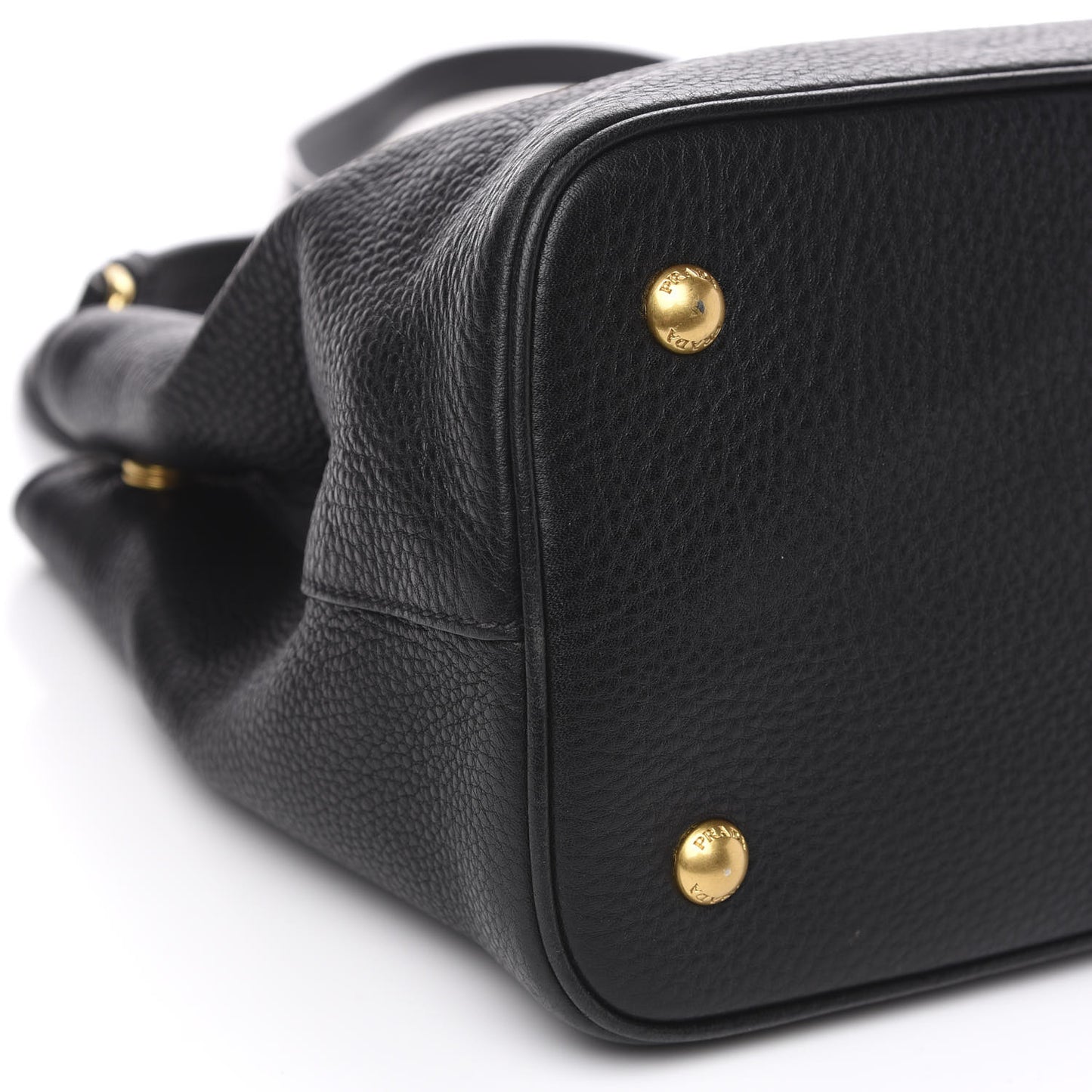Vitello Daino Tote Black