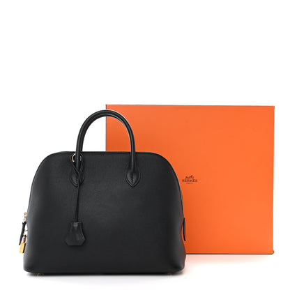Hermes Taurillon Novillo 1923 Bolide 30 Black 11 of 11