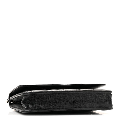 Chanel Caviar Quilted Wallet on Chain WOC Black 4 of 12
