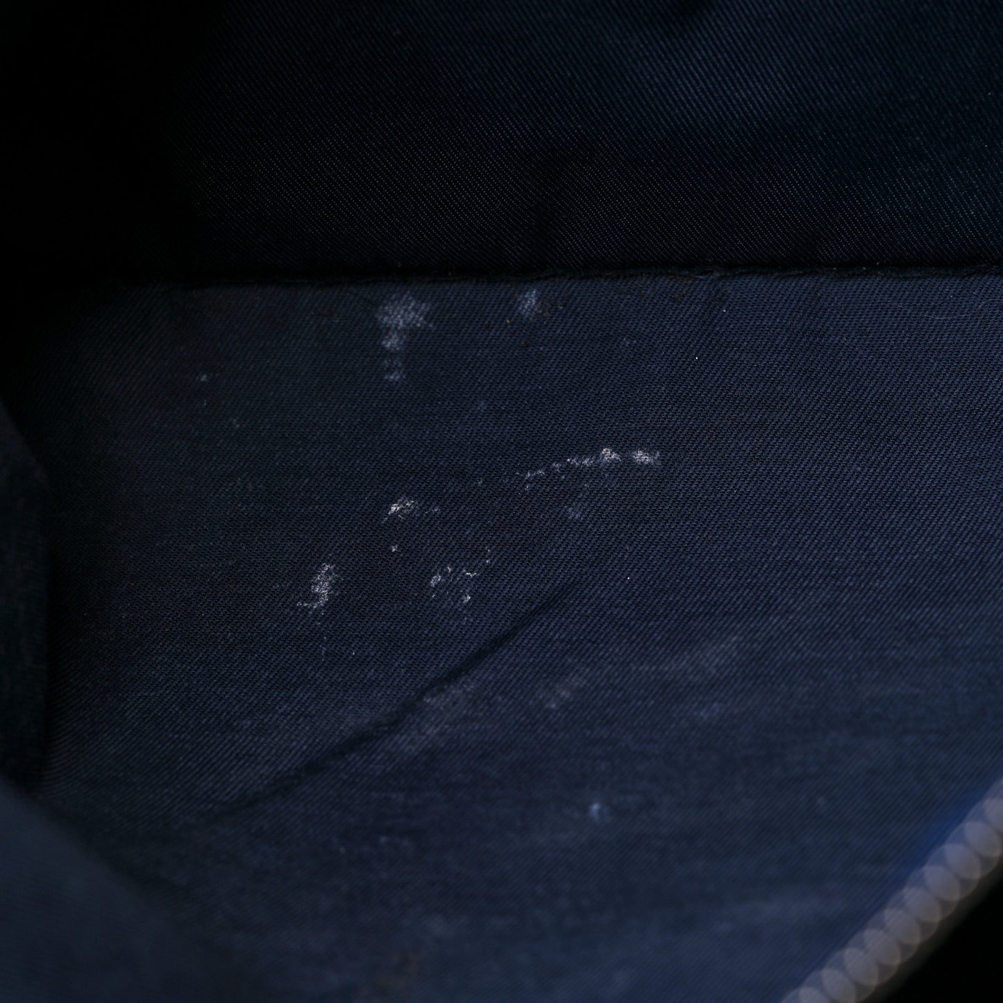 Vegan Leather Large Shopping Bag Navy