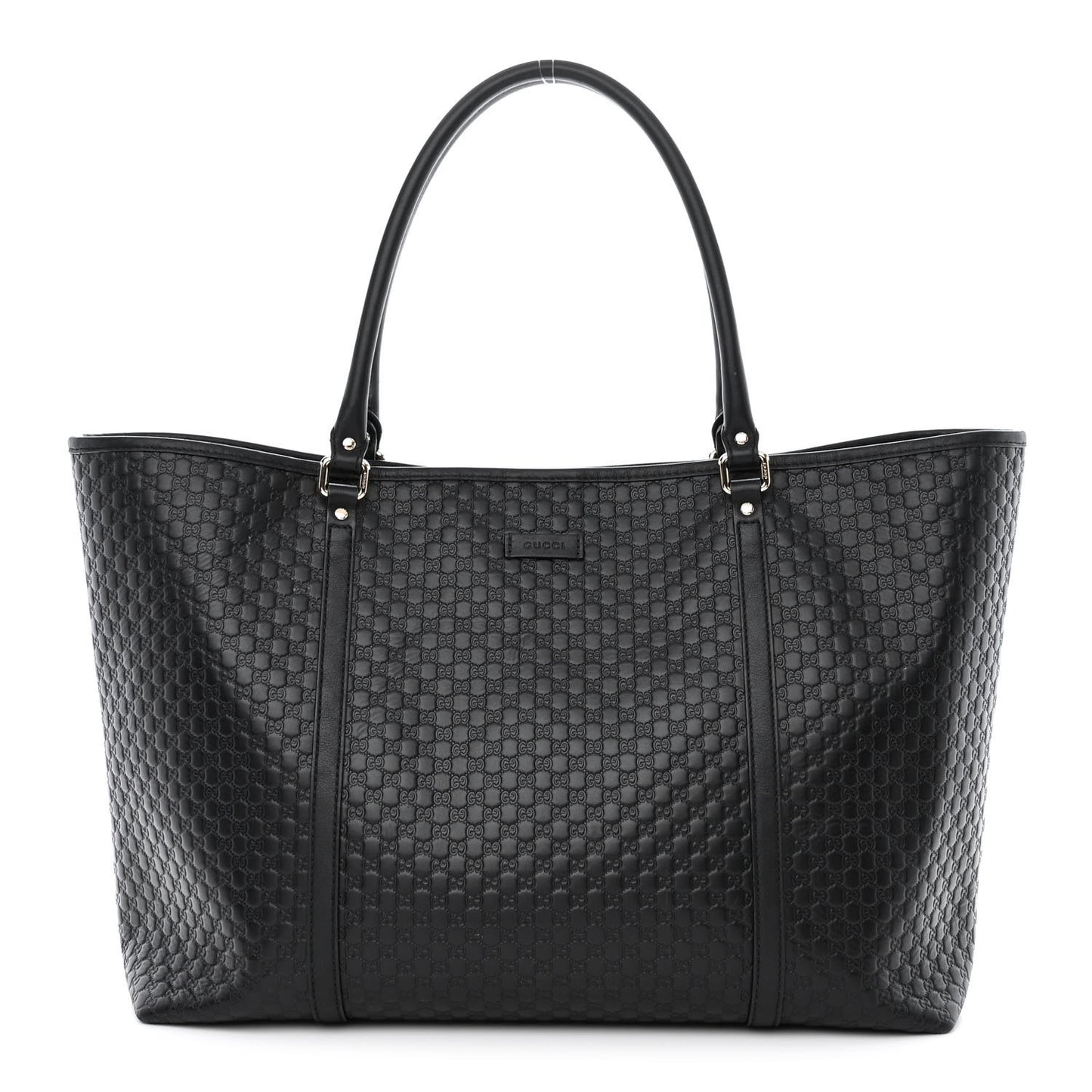Microguccissima Large Joy Tote Black