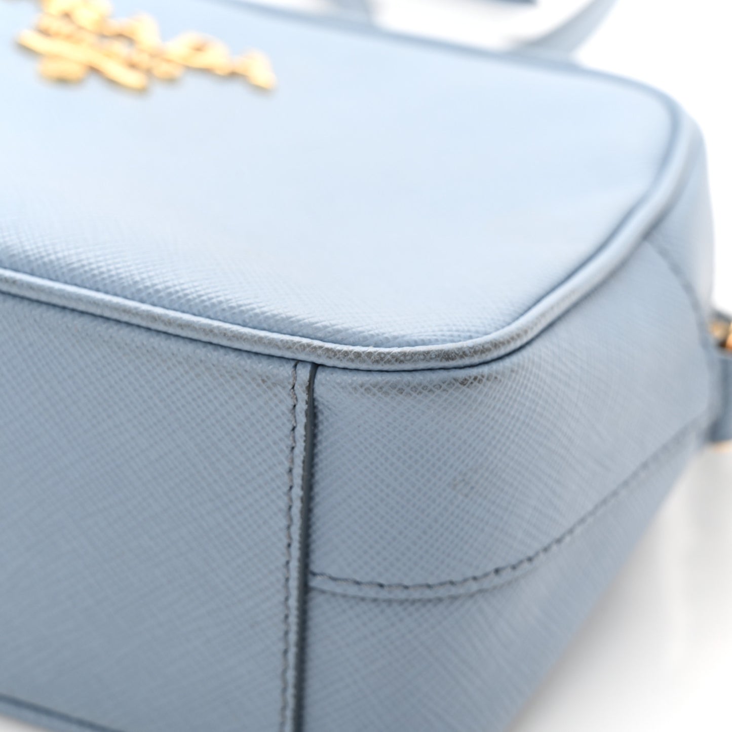 Saffiano Mini Camera Crossbody Bag Astrale