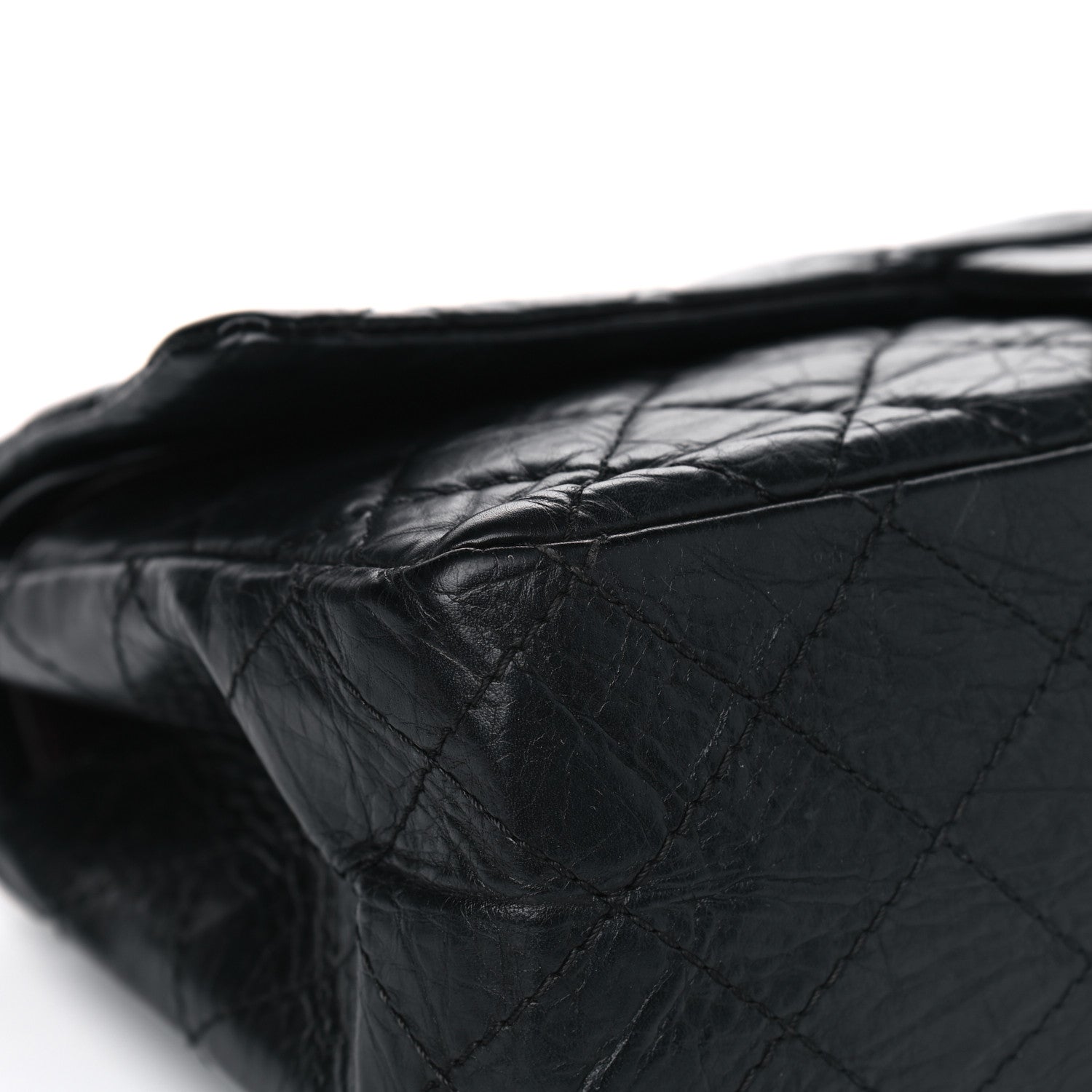 Chanel Aged Calfskin Quilted 2.55 Reissue 226 Flap Black 7 of 13