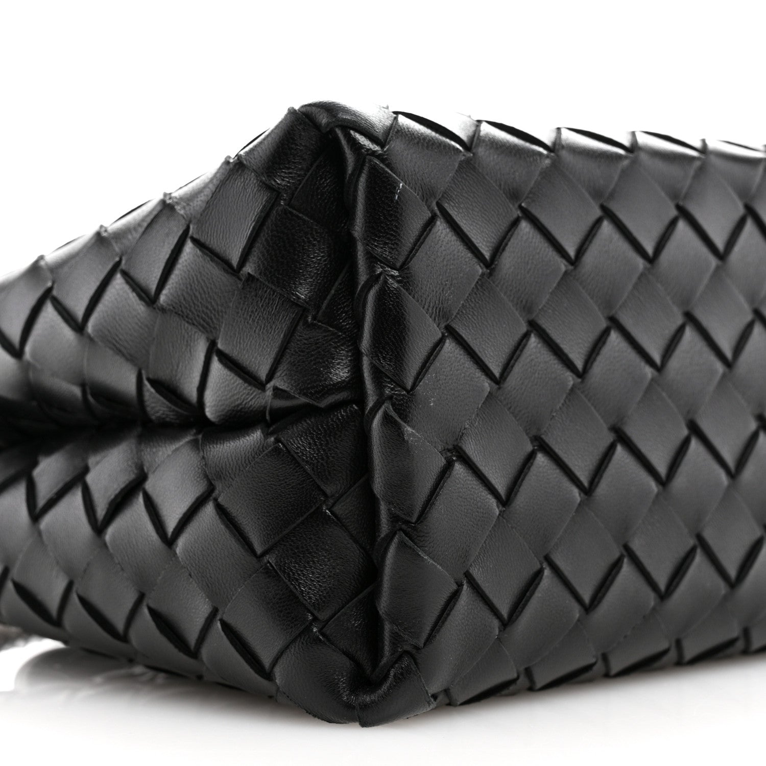 Bottega Veneta Nappa Intrecciato Small Andiamo Shoulder Bag Black 8 of 10