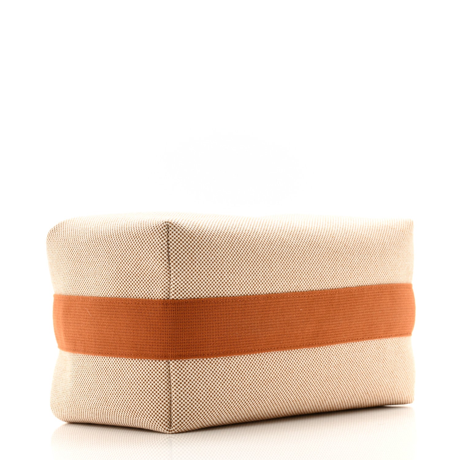 Hermes Canvas Large Bride-A-Brac Cabriole Case Biscuit 4 of 7