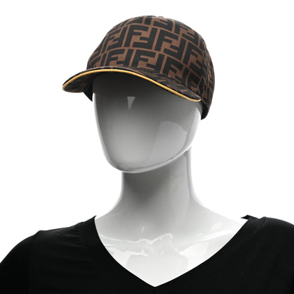 Fendi Canvas FF Reloaded Baseball Hat Tobacco Yellow 2 of 8
