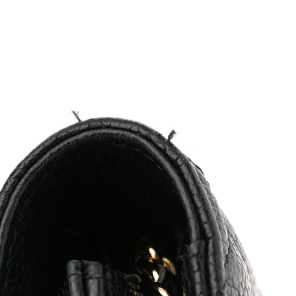 Chanel Caviar Quilted Wallet on Chain WOC Black 14 of 15