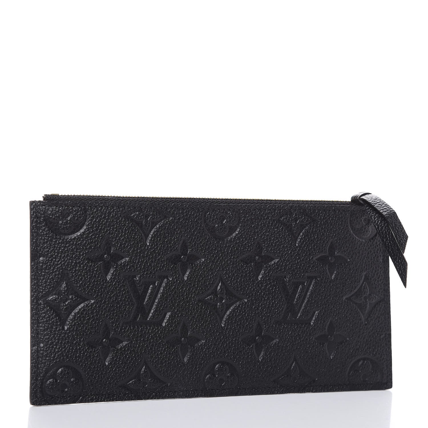 Louis Vuitton Empreinte Felicie Chain Wallet Zippered Insert Black 3 of 6