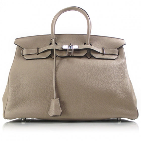 Hermes Togo Birkin 35 Etoupe 1 of 12