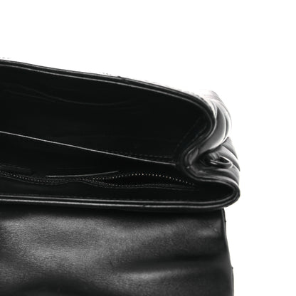 Saint Laurent Calfskin Y Quilted Monogram Monochrome Toy Loulou Crossbody Bag Black 10 of 28