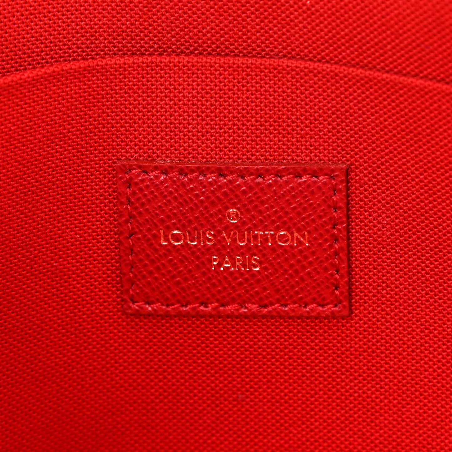 Damier Ebene Pochette Felicie Chain Wallet