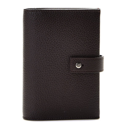 Saint Laurent Grained Calfskin Sac De Jour Compact Wallet Black Tulipe 1 of 9