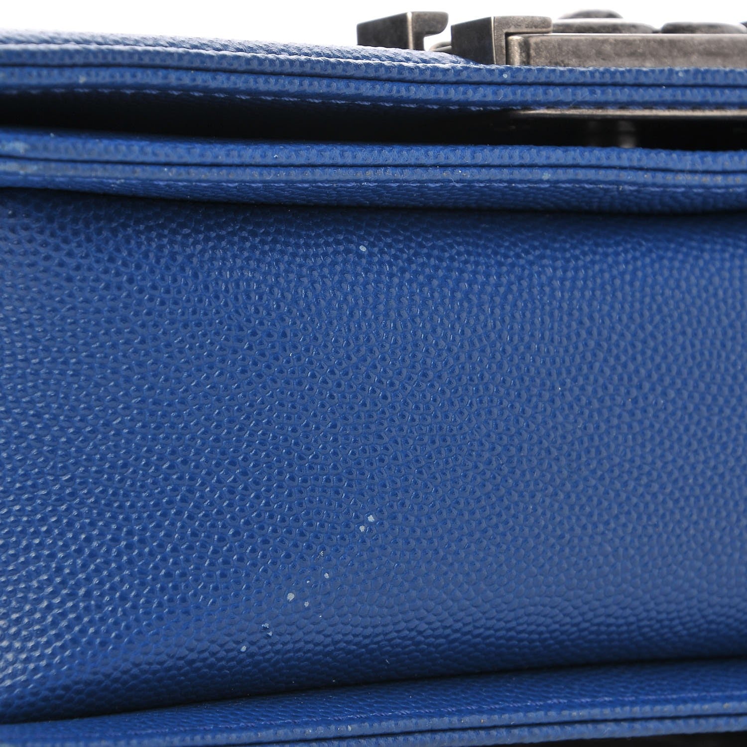 Chanel Caviar Quilted Small Boy Flap Blue 10 of 12