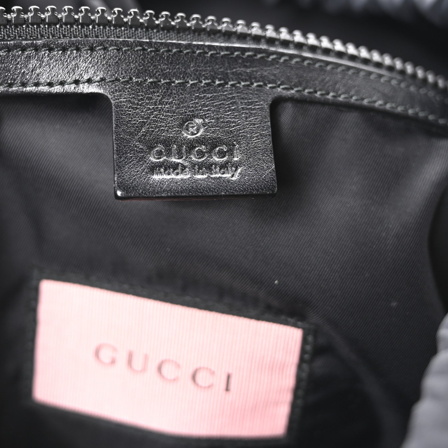 Gucci Techno Canvas GucciGhost Double Buckle Backpack Blue Agata Hibiscus Red 6 of 10