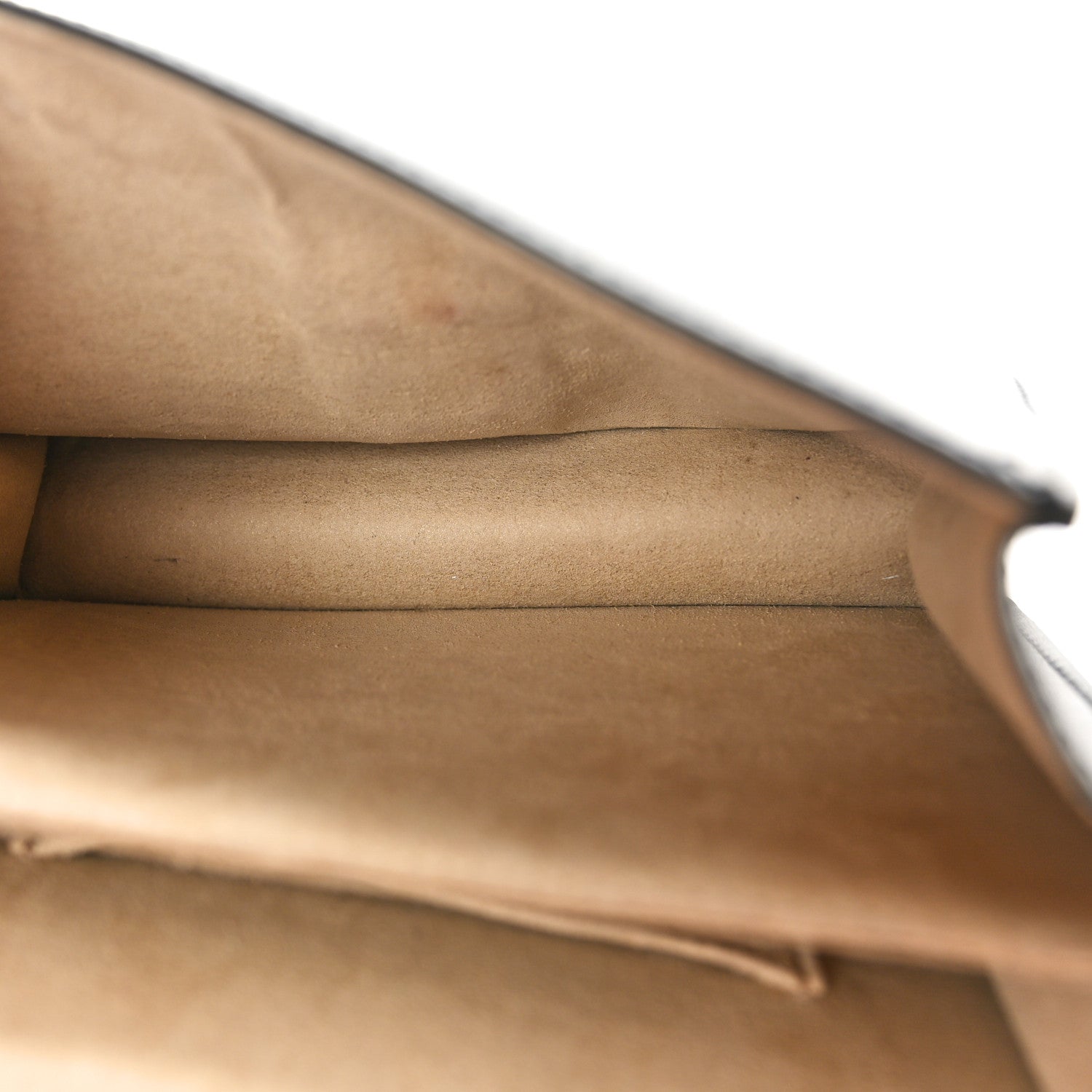 Fendi Vitello Liberty Pearl Scalloped Studded Small Kan I Shoulder Bag Black 5 of 11