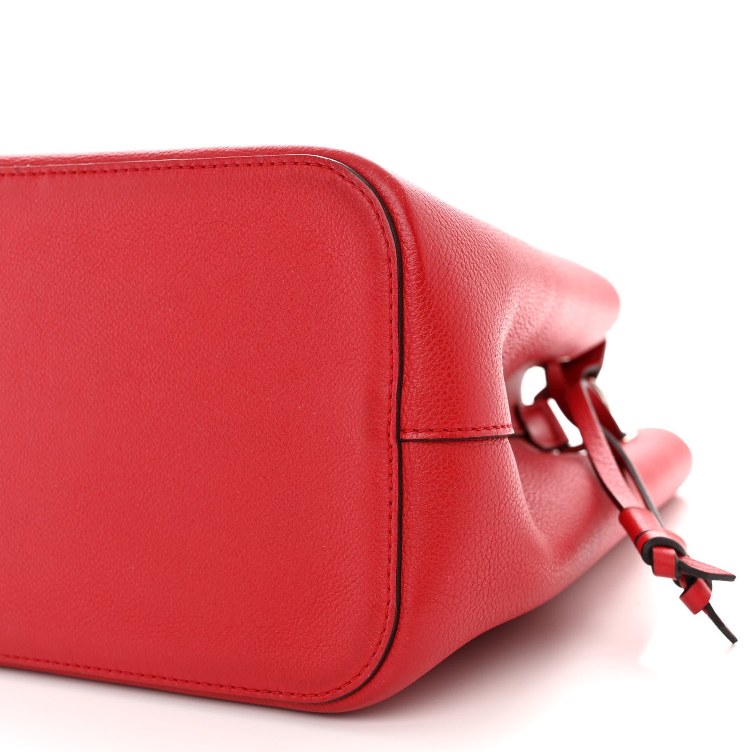 Louis Vuitton Calfskin Lockme Bucket Rubis 11 of 15