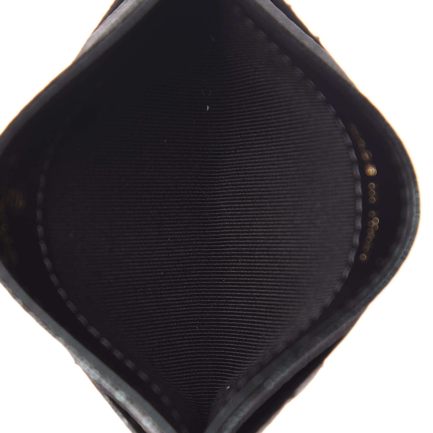 Chanel Iridescent Caviar Quilted Card Holder Black 5 of 9