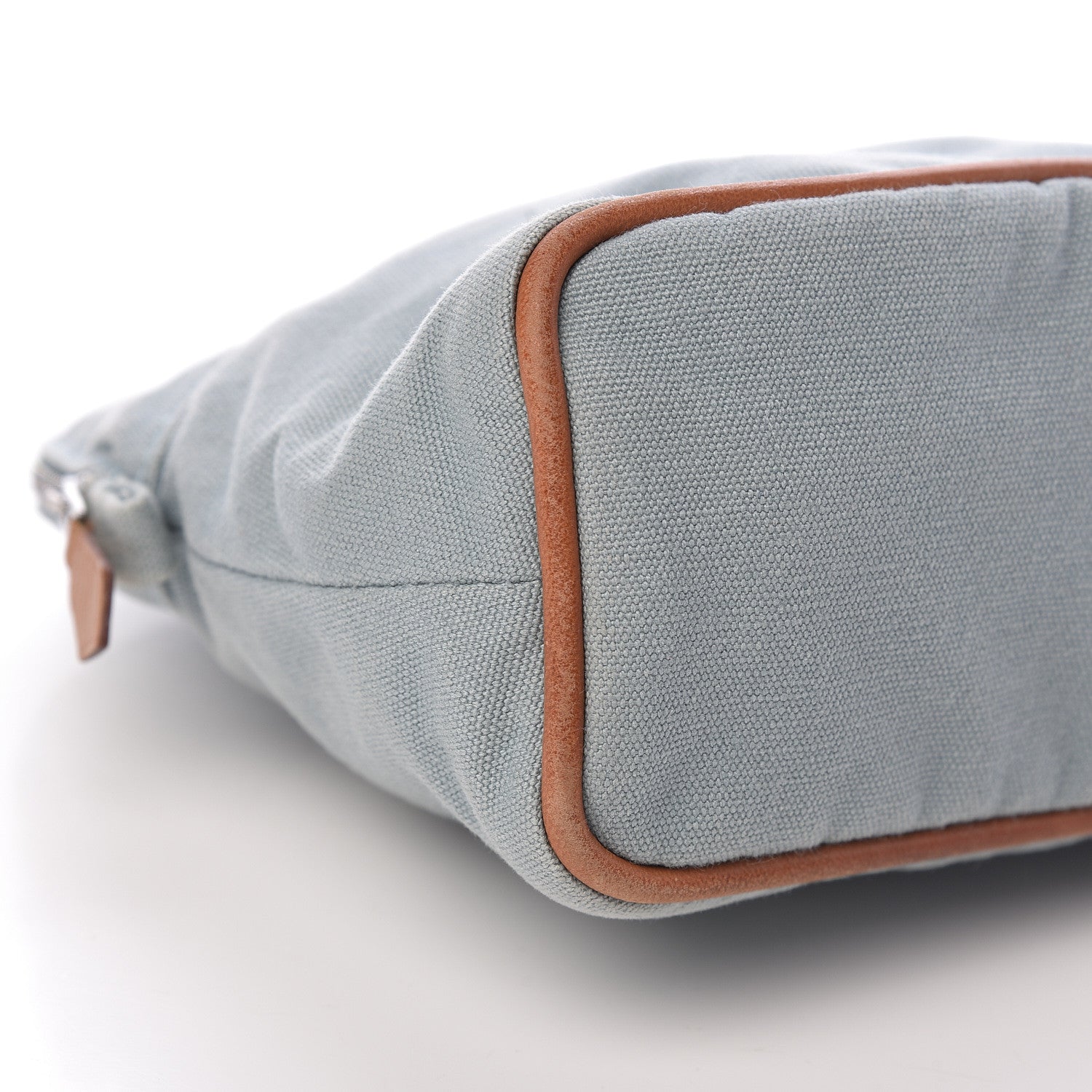 Hermes Cotton Canvas Bolide Travel Cosmetic Pouch MM 5 of 11