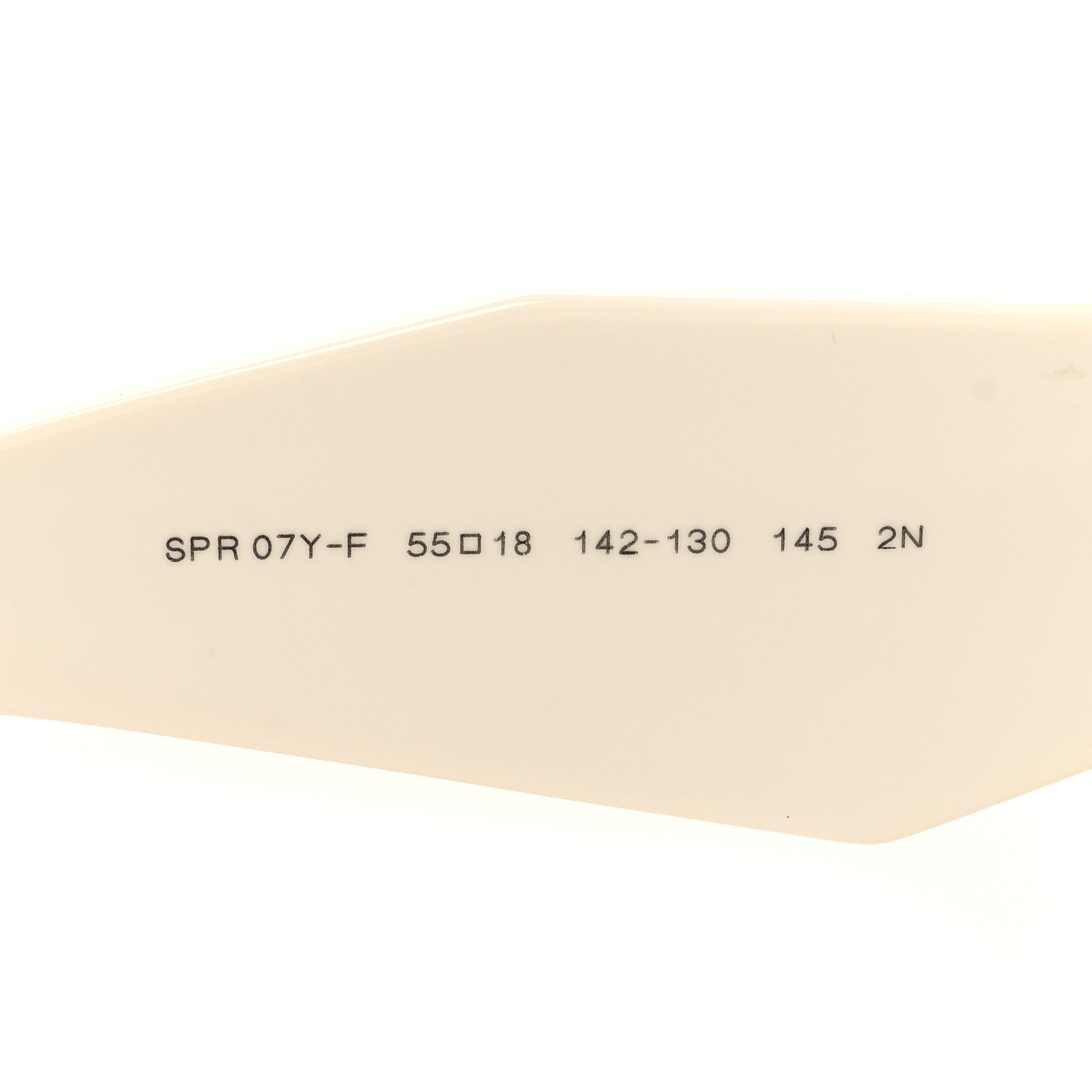 Prada Acetate Symbole Sunglasses SPR 07Y-F White 6 of 8