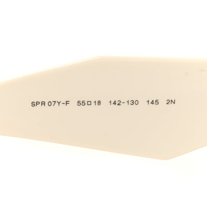Prada Acetate Symbole Sunglasses SPR 07Y-F White 6 of 8