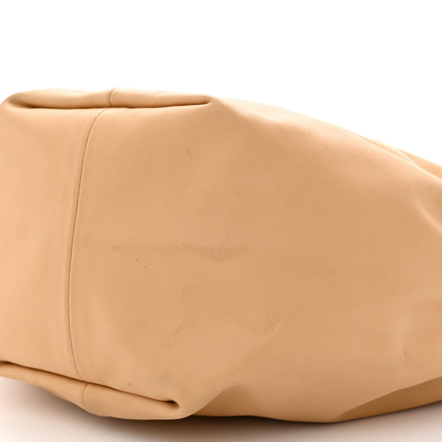 Calfskin Teen Double Knot Hobo Almond