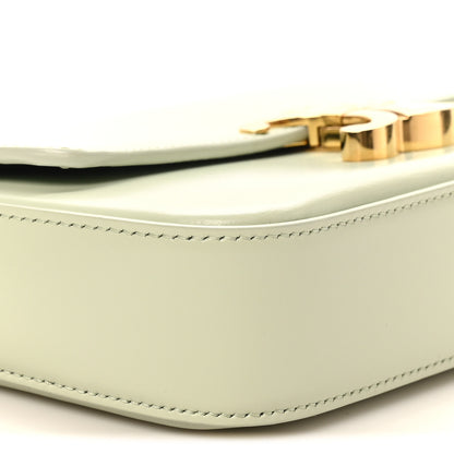 Celine Shiny Calfskin Triomphe Chain Shoulder Bag Jade 9 of 9