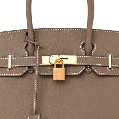 Hermes Epsom Birkin Sellier 30 Etoupe 8 of 10
