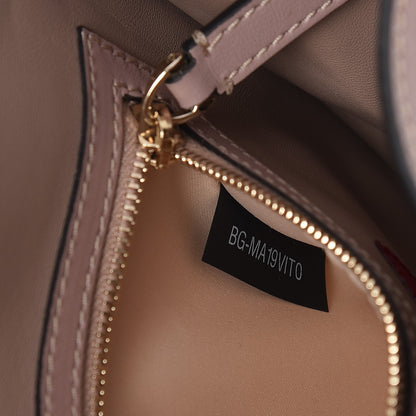Valentino Garavani Calfskin Panther Shoulder Bag Poudre 8 of 8