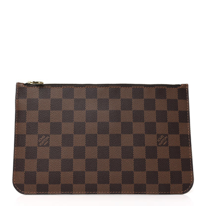 Louis Vuitton Damier Ebene Neverfull MM GM Pochette 1 of 6