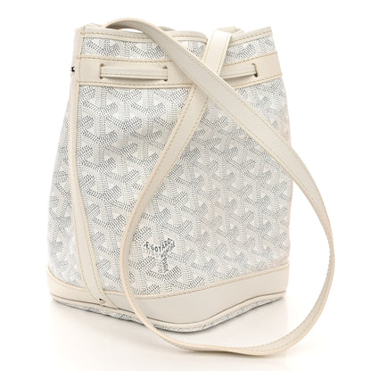 Goyard Goyardine Petit Flot Bucket Bag PM White 3 of 9