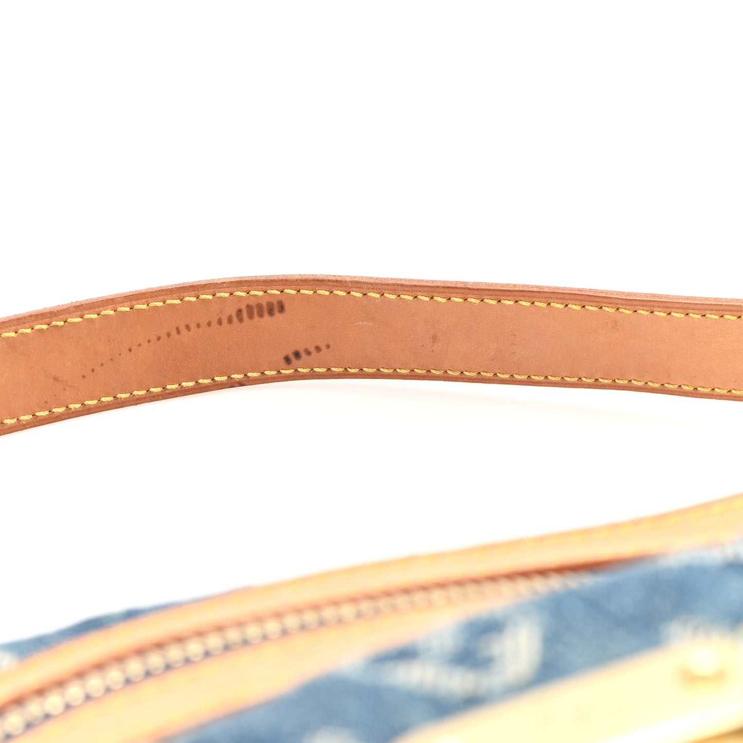 Monogram Denim Baggy PM Blue