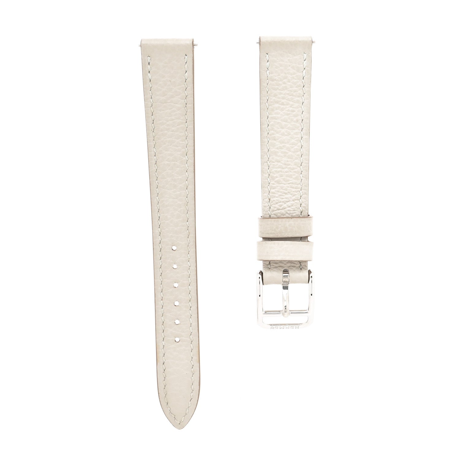 Hermes Heure H Hour Watch Strap Gris Perle 1 of 5