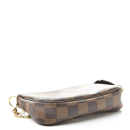 Louis Vuitton Damier Ebene Mini Pochette Accessories 4 of 8