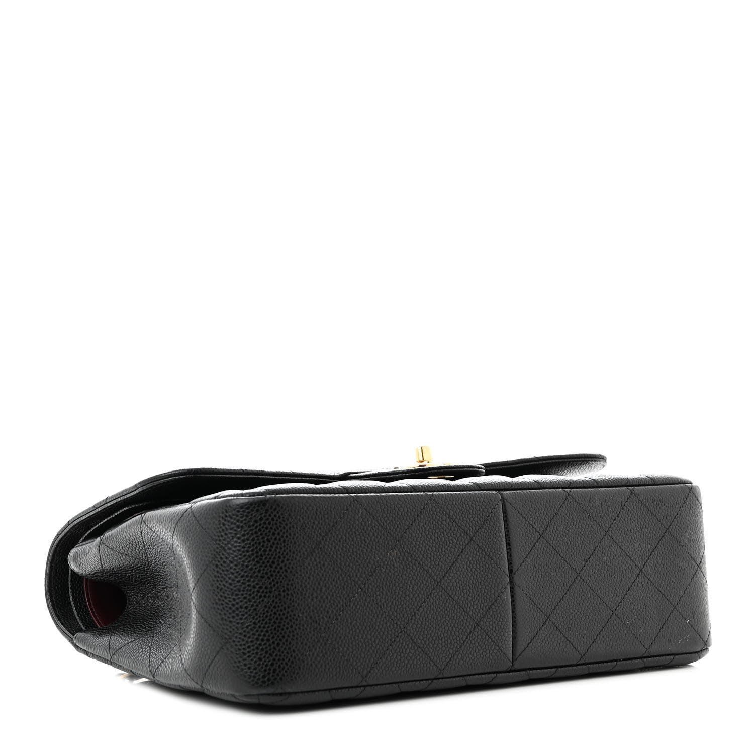 Chanel Caviar Quilted Jumbo Double Flap Black 4 of 13