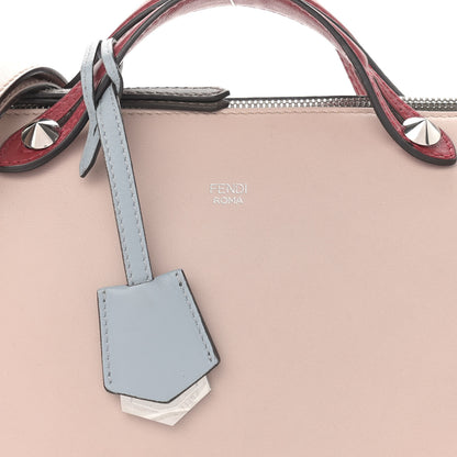 Fendi Vitello Dolce 4 Color Medium By The Way Boston Bag Soap Polvere Multicolor 9 of 17